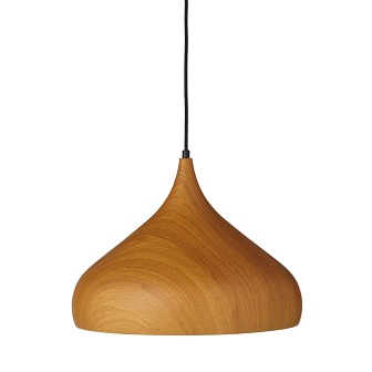 Duża lampa wisząca Boston Woodlike 42cm